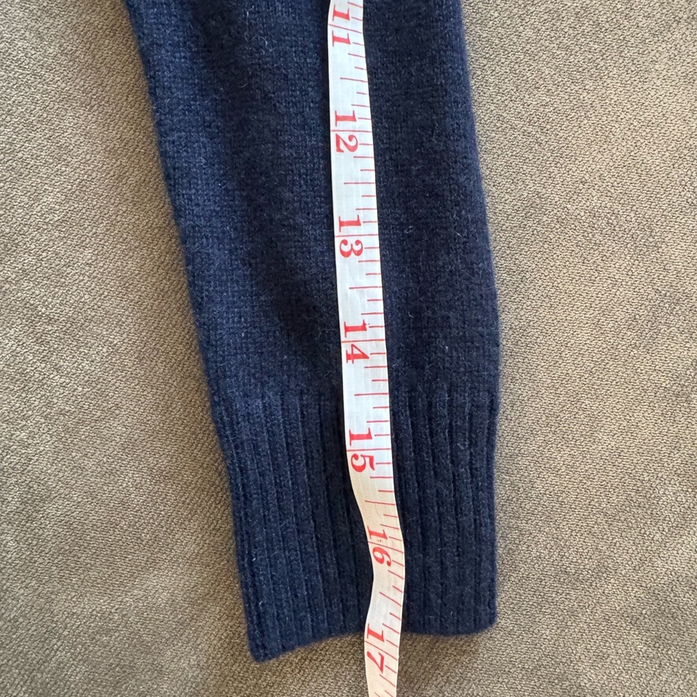 Crewcuts Kids' cashmere crewneck sweater XS (4/5) navy blue - Picture 4 of 6